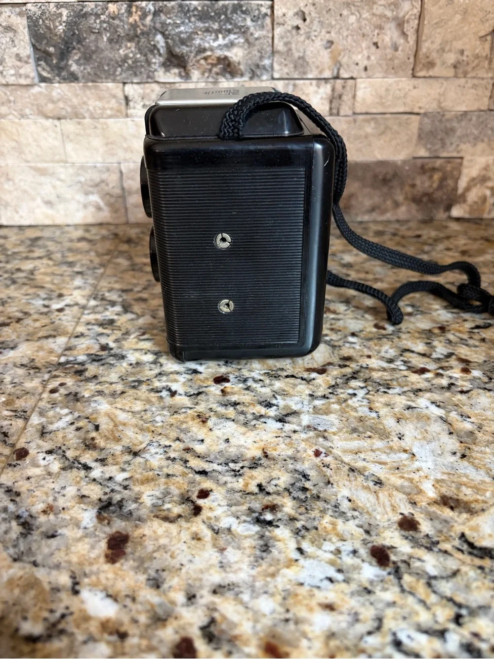 Argus Argus Seventy-Five Box Camera in Black, Silver & Brown